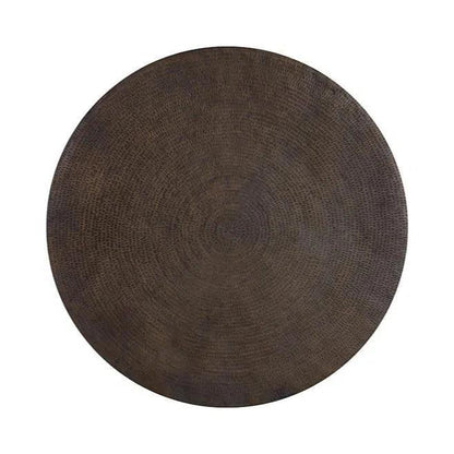 Cale Coffee Table Antique Bronze Hand Outdoor Piece-Outdoor Coffee Tables-SUNPAN-LOOMLAN