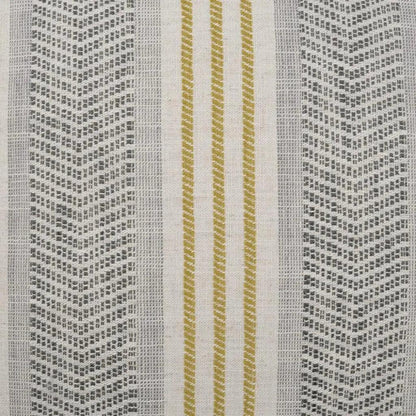Caleb Dijon Stripes Yellow Large Throw Pillow Insert - LOOMLAN - D.V. Kap - Throw Pillows