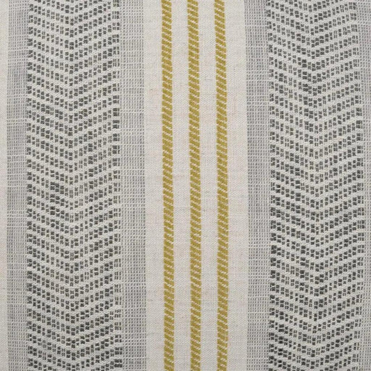 Caleb Dijon Stripes Yellow Large Throw Pillow Insert - LOOMLAN - D.V. Kap - Throw Pillows