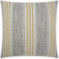 Caleb Dijon Stripes Yellow Large Throw Pillow Insert - LOOMLAN - D.V. Kap - Throw Pillows