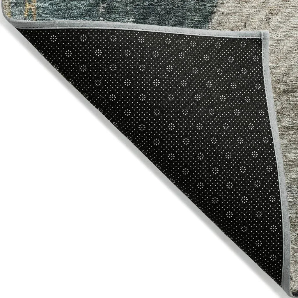 Califa Brown Washable Indoor - Outdoor Rug - LOOMLAN - LOOMLAN Rugs - Outdoor Rugs