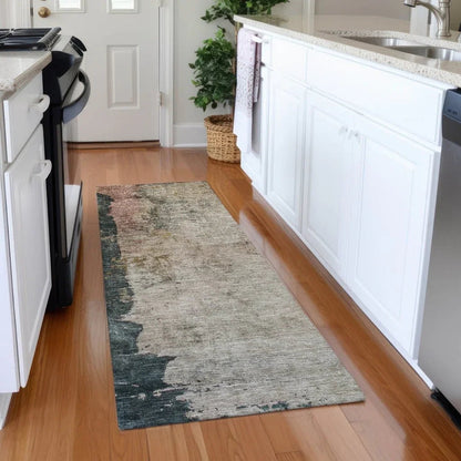 Califa Brown Washable Indoor - Outdoor Rug - LOOMLAN - LOOMLAN Rugs - Outdoor Rugs