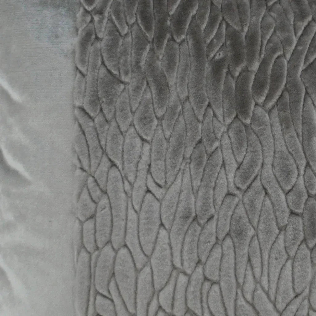 Callard Band Grey Throw Pillow With Insert - LOOMLAN - D.V. Kap - Throw Pillows