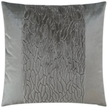 Callard Band Grey Throw Pillow With Insert - LOOMLAN - D.V. Kap - Throw Pillows