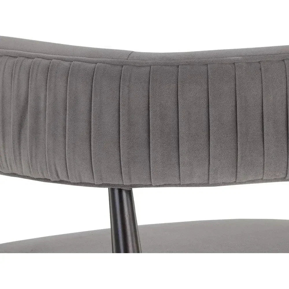 Callem Fabric Dining Armchair - LOOMLAN - SUNPAN - Dining Chairs