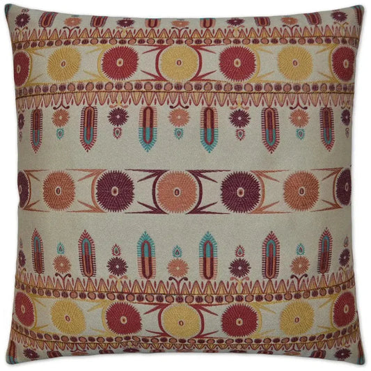 Calliope Red Throw Pillow With Insert - LOOMLAN - D.V. Kap - Throw Pillows