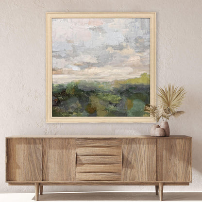 Calm Reflection II Wood Framed Wall Art