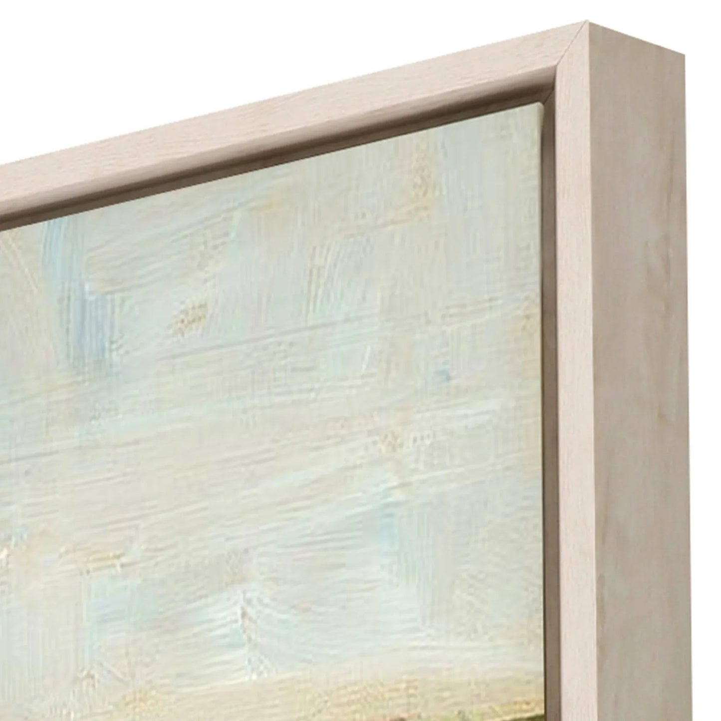 Calm Waters Green Canvas Art