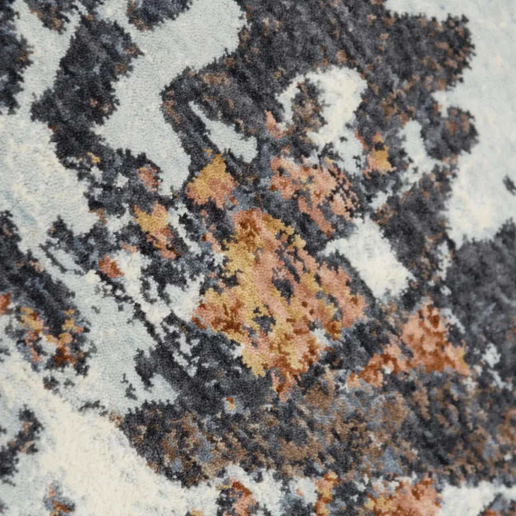 Calo Abstract Gray/ Multi Large Area Rugs - LOOMLAN - LOOMLAN - Area Rugs