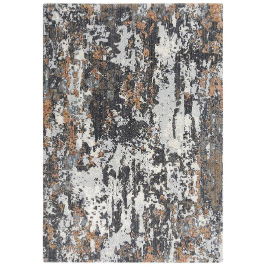 Calo Abstract Gray/ Multi Large Area Rugs - LOOMLAN - LOOMLAN - Area Rugs
