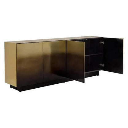 Calvosa Sideboard Bronze Stainless Steel Soft Closing - LOOMLAN - SUNPAN - Sideboards