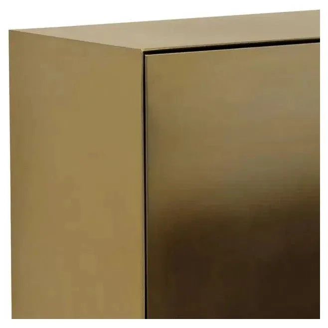 Calvosa Sideboard Bronze Stainless Steel Soft Closing - LOOMLAN - SUNPAN - Sideboards
