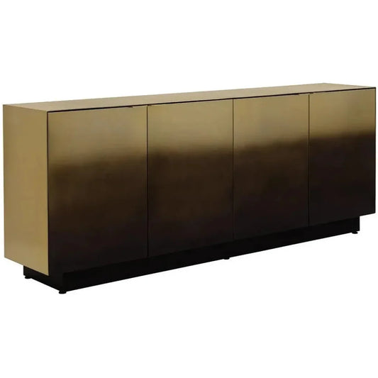Calvosa Sideboard Bronze Stainless Steel Soft Closing - LOOMLAN - SUNPAN - Sideboards