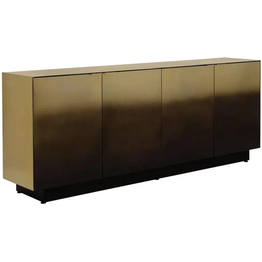 Calvosa Sideboard Bronze Stainless Steel Soft Closing - LOOMLAN - SUNPAN - Sideboards