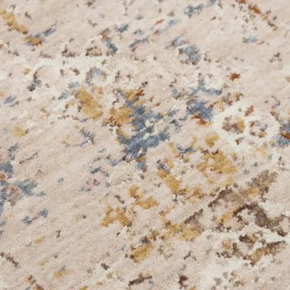 Cama Abstract Beige/ Multi Large Area Rugs - LOOMLAN - LOOMLAN - Area Rugs