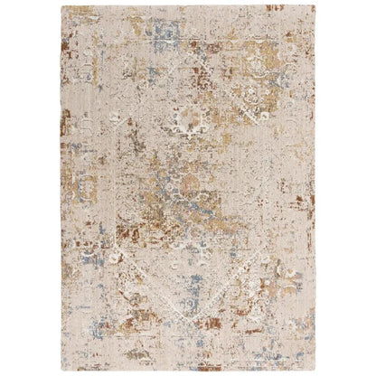 Cama Abstract Beige/ Multi Large Area Rugs - LOOMLAN - LOOMLAN - Area Rugs