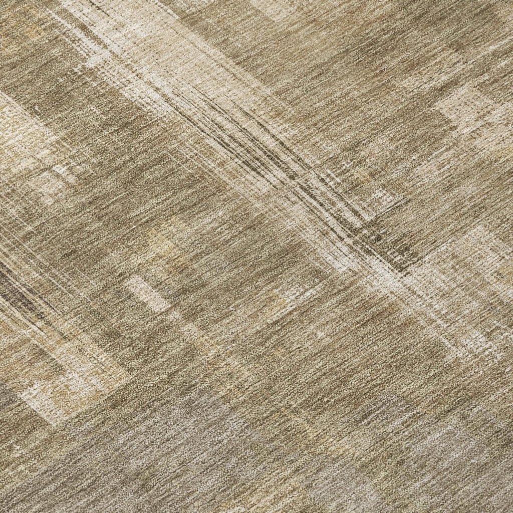 Camalyn Brown Washable Indoor - Outdoor Rug - LOOMLAN - LOOMLAN Rugs - Outdoor Rugs