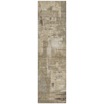 Camalyn Brown Washable Indoor - Outdoor Rug - LOOMLAN - LOOMLAN Rugs - Outdoor Rugs