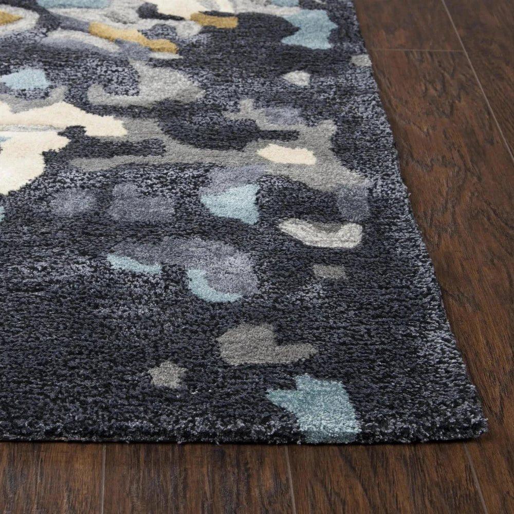 Camb Abstract Gray Large Area Rugs For Living Room - LOOMLAN - LOOMLAN - Area Rugs