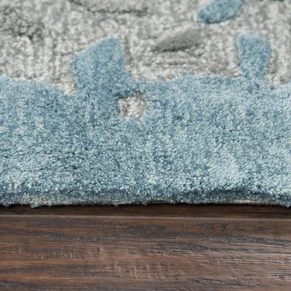 Camb Abstract Gray Large Area Rugs For Living Room - LOOMLAN - LOOMLAN - Area Rugs