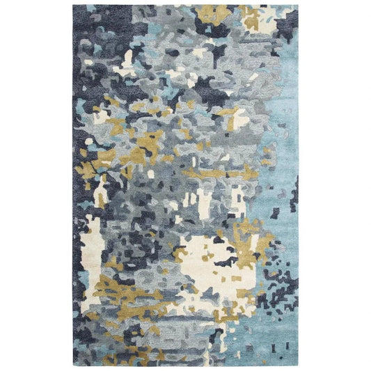 Camb Abstract Gray Large Area Rugs For Living Room - LOOMLAN - LOOMLAN - Area Rugs