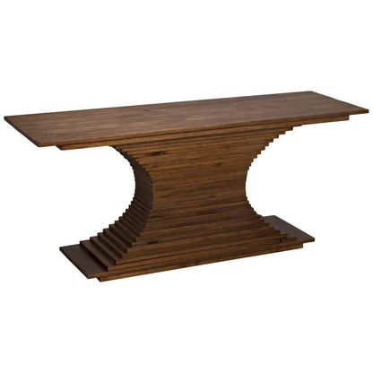 Cambio Wooden Browns Console Table - LOOMLAN - Noir - Console Tables