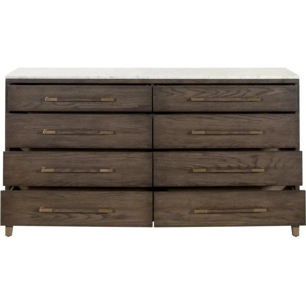 Cambria 8 - Drawer Double Dresser - LOOMLAN - Essentials For Living - Dressers