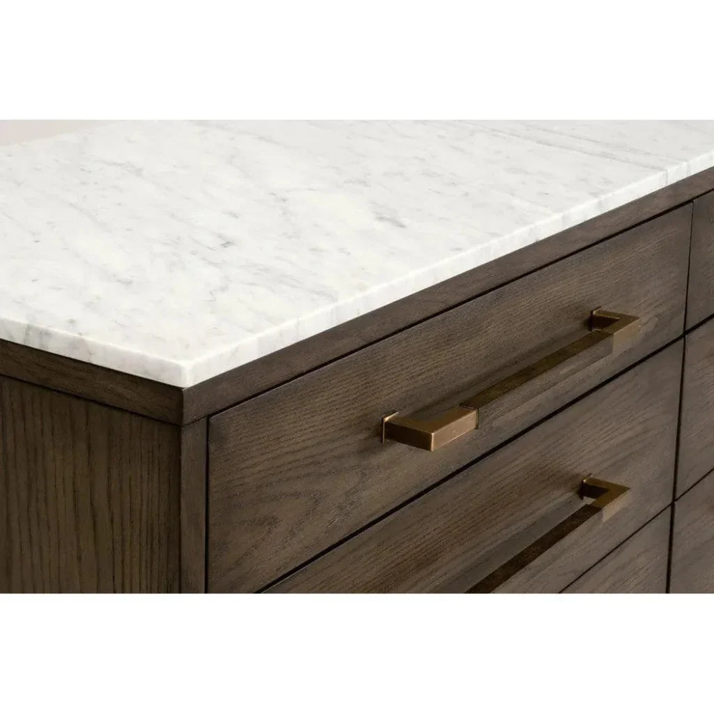 Cambria 8 - Drawer Double Dresser - LOOMLAN - Essentials For Living - Dressers