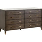 Cambria 8 - Drawer Double Dresser - LOOMLAN - Essentials For Living - Dressers