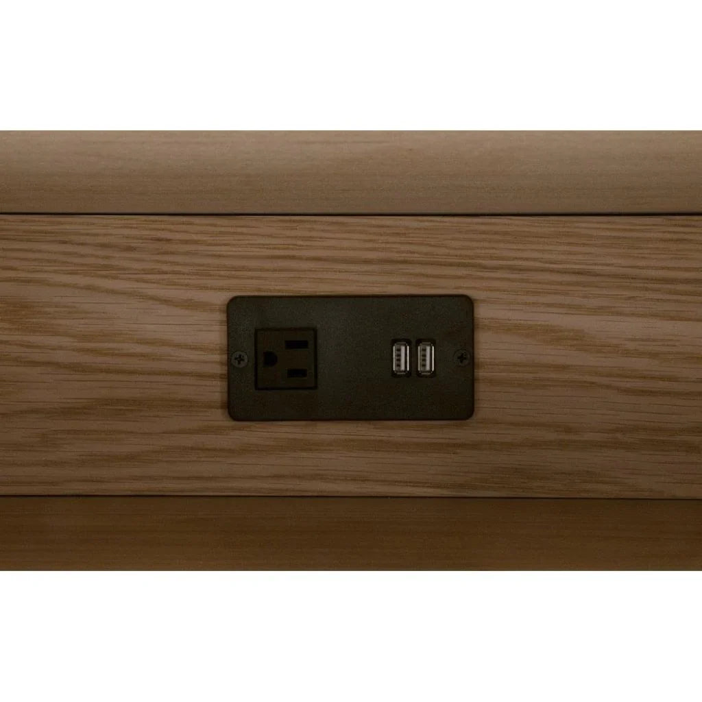 Cambria Marble Topped 2 - Drawer Nightstand - LOOMLAN - Essentials For Living - Nightstands