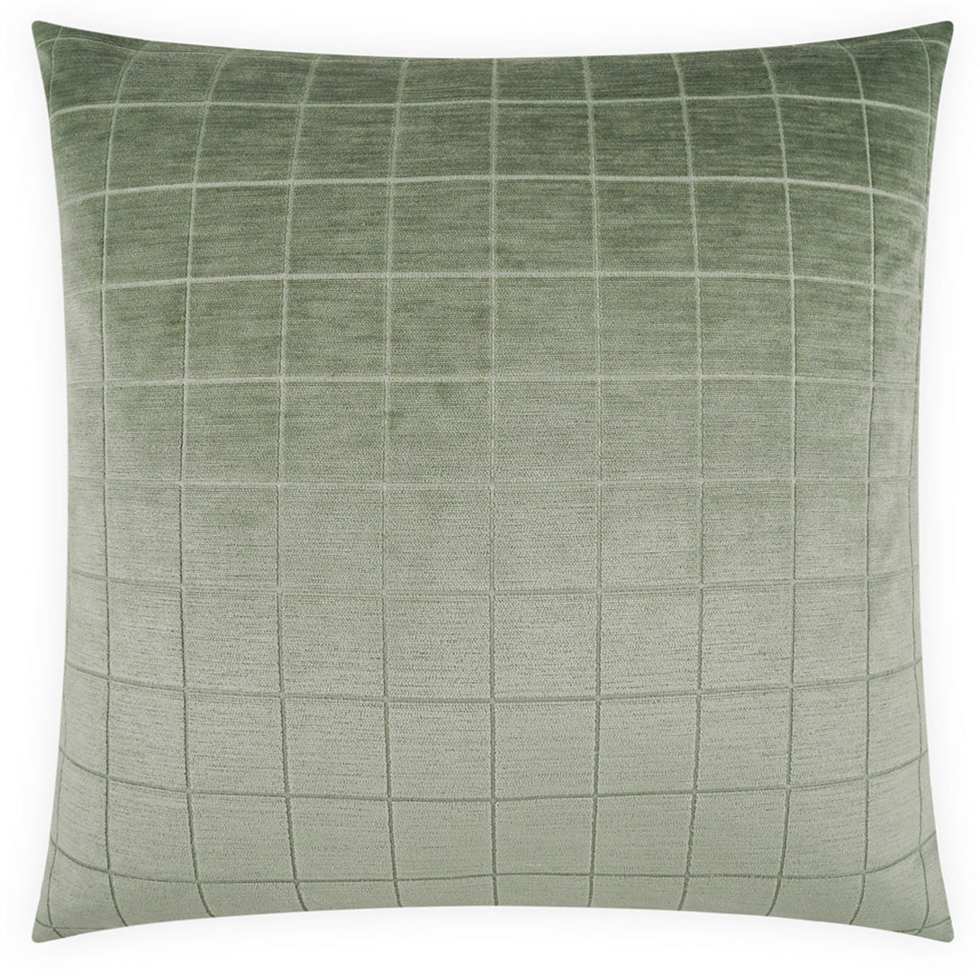 Camden Check Hidden Zipper Throw Pillow