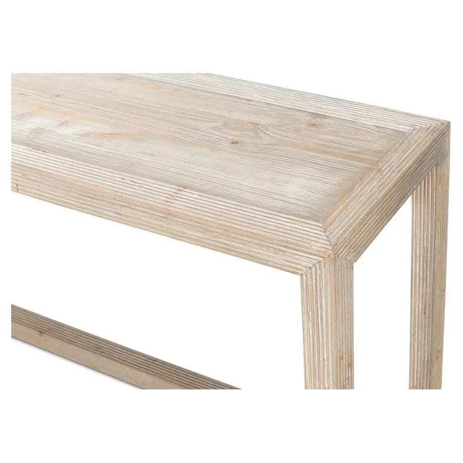 Camden Console Table Grey Finish Pine Wood - LOOMLAN - Sarreid - Console Tables