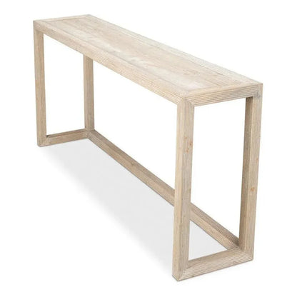 Camden Console Table Grey Finish Pine Wood - LOOMLAN - Sarreid - Console Tables