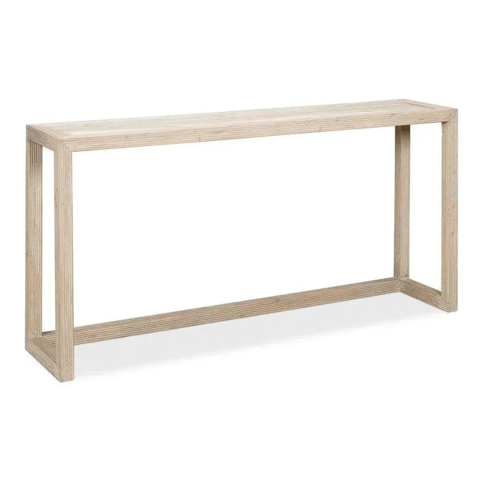 Camden Console Table Grey Finish Pine Wood - LOOMLAN - Sarreid - Console Tables