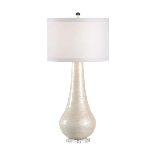 Cameron Swirl Enamel Table Lamp - LOOMLAN - Wildwood - Table Lamps