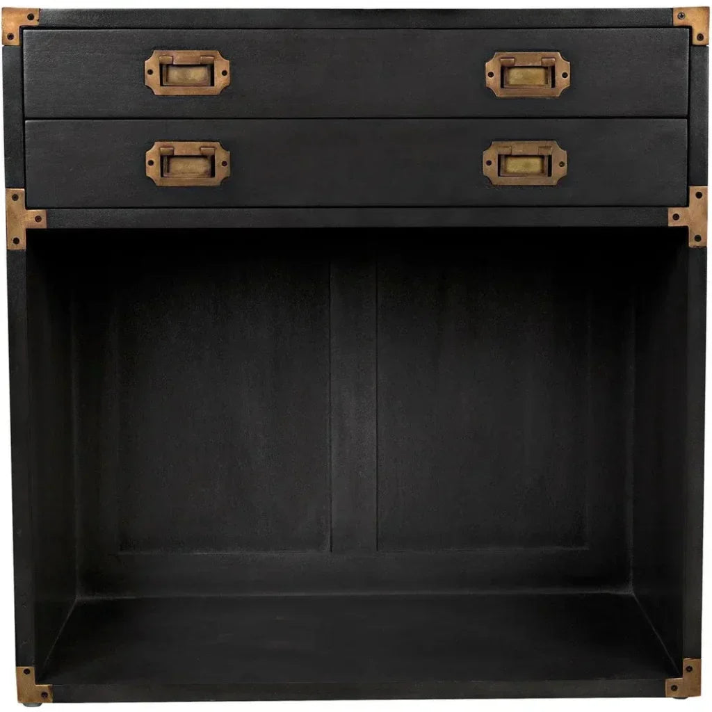 Campaign Pale Wood Chest - LOOMLAN - Noir - Chests