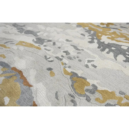 Cams Abstract Gray Large Area Rugs For Living Room - LOOMLAN - LOOMLAN - Area Rugs