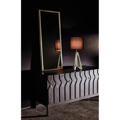 Candis Metal Lamp With Black Shade Finish - LOOMLAN - Noir - Table Lamps