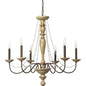 Candle Style Crystal Beads Maybel Chandelier - LOOMLAN - Jamie Young - Chandeliers