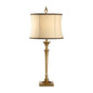 Candlestick Solid Brass Made Table Lamp - LOOMLAN - Wildwood - Table Lamps