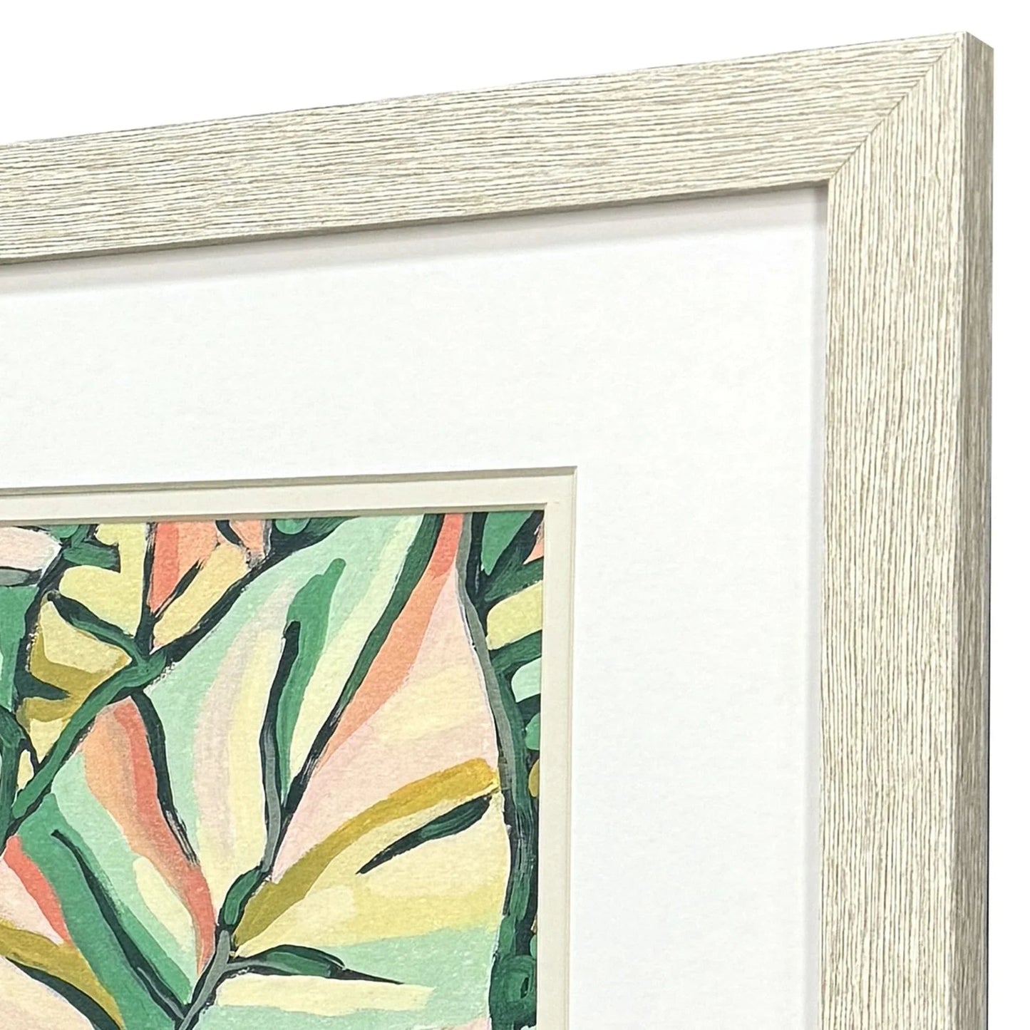 Candy Tropicals Pink Framed Wall Art 2PC