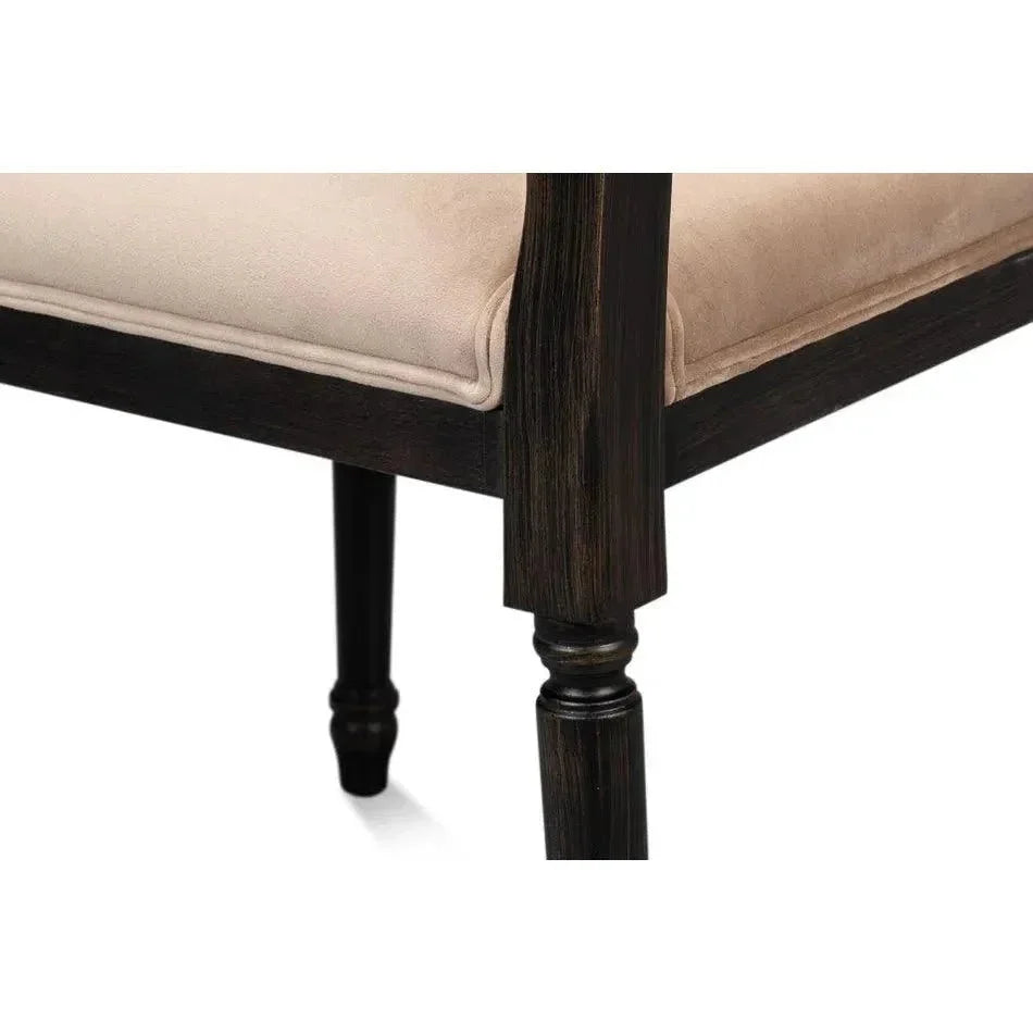 Cane Back Dining Chairs Set of 2 Nero Toffee - LOOMLAN - Sarreid - Dining Chairs