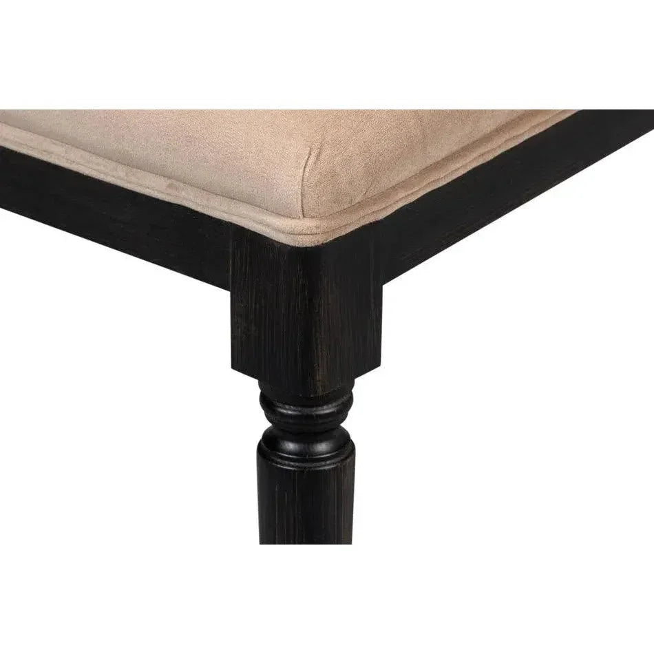 Cane Back Dining Chairs Set of 2 Nero Toffee - LOOMLAN - Sarreid - Dining Chairs