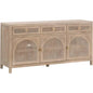 Cane Media Sideboard Smoke Oak Wood & Cane - LOOMLAN - Essentials For Living - Sideboards