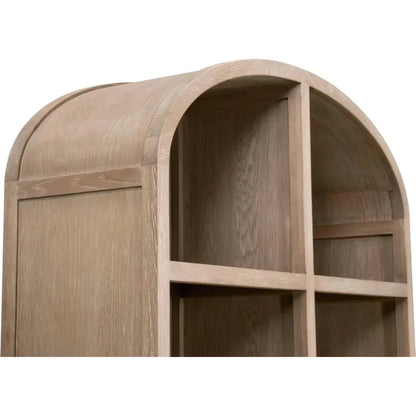 Cane Modern Styled Wooden Storage Bookcase - LOOMLAN - Essentials For Living - Bookcases