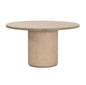 Cannes 54" Wooden Round Dining Table