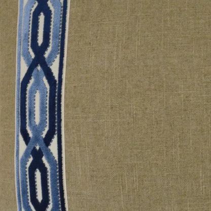 Cannes Blue Throw Pillow With Insert - LOOMLAN - D.V. Kap - Throw Pillows