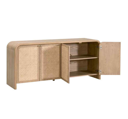 Cannes Four Doors Wood Sideboard
