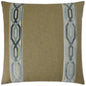 Cannes Mist Grey Throw Pillow With Insert - LOOMLAN - D.V. Kap - Throw Pillows