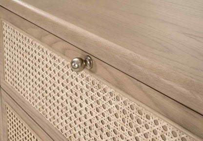 Cannes Six Drawers Wooden Double Dresser
